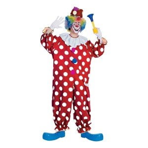 Bästa clowndräkterna till maskeraden - Klassisk Clown Maskeraddräkt